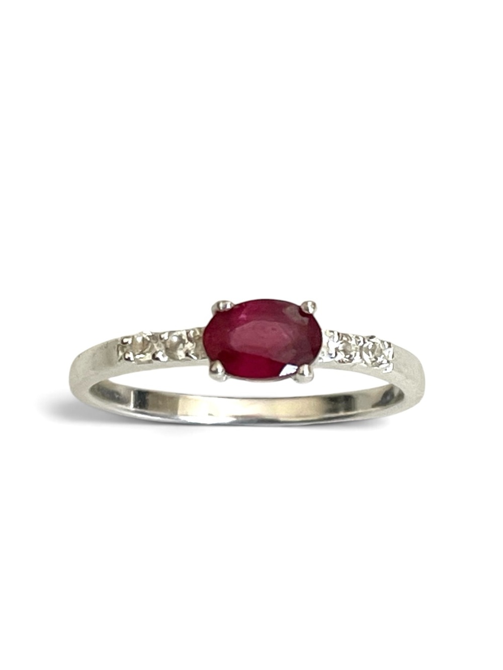 AAA+ Ruby Ring in 925 Sterling silver Size: US 5,6,7,8,9, “Royal Delicacies”